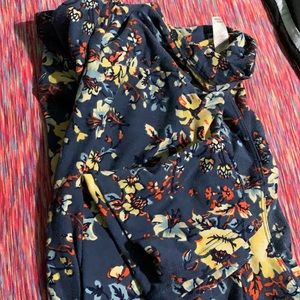 Tall and curvy floral patterned Lularoe leggings